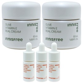 Innisfree Olive Vitamin E Real Cream 2pcs+ / 이니스프리 올리브 비타민 E 리얼 크림 2개+