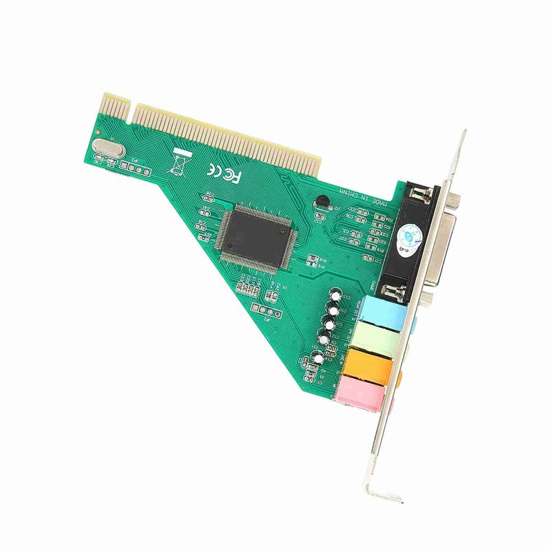 PCI Sound Card Channel 4.1 for Computer Desktop Internal Audio