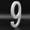 BetLight 6 Inch High Acrylic House Numbers-Floating or Flush Mounting