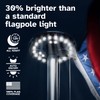 Deluxe Flag Pole Light Solar Powered - 1300 Lumen for