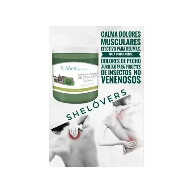 Pomada De Víbora Y Hielo Mineral Para Dolores Musculares She
