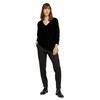 TOM TAILOR Ladie's 1029665 Batwing Sleeve Sweater, 14482-Deep Black, S