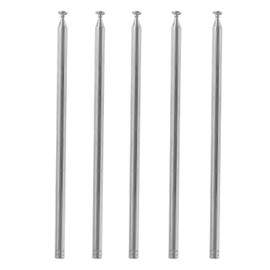AEDIKO 5pcs Telescopic Antenna M3 Female Thread 7 Sections AM FM Radio Universal Antenna for Radio TV Electric Toys Telescopic Replacement Antenna Aerial