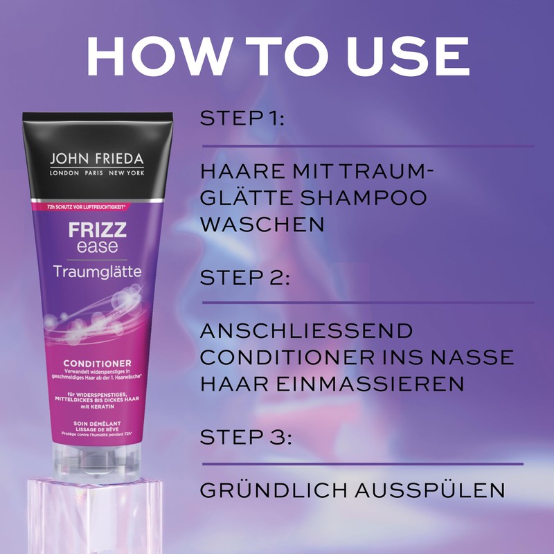 John Frieda - Frizz Ease Dream Smoothing Conditioner - Content: