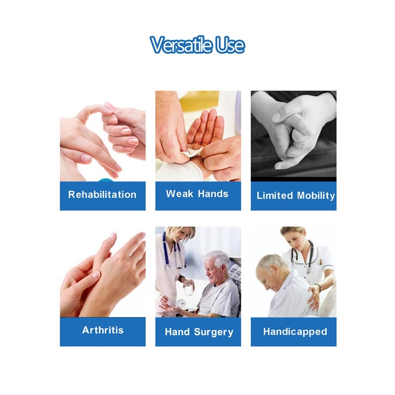 Universal Cuff, Weak Hands Assistive Gadgets, Eating Utensil Holder, Hand