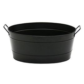 Minuteman International Black Oval Tub