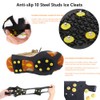 Ice Cleats Snow Grips - Anti-Slip Crampons Traction Cleats Ice