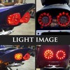 PIENSE Motorcycle Tail Lamp, Brake Lamp, Turn Signal, License Plate