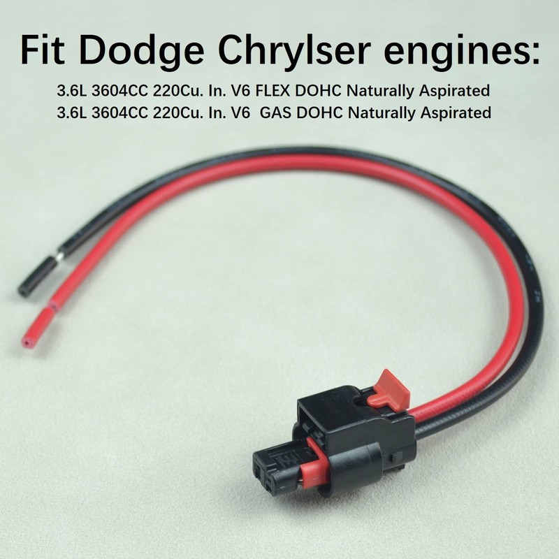 2 piezas para Dodge Chrysler Bobina de Encendido Conector Pigtail