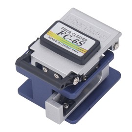 Fiber Cleaver, Key Cutting Machine 3 in 1 Stripping Cutter Tool Fiber Optic Cleaver Fiber Optic Cutter 12 Blade Fiber Optic Tools FTTH Cold Splicing Tool for 0. 9mm 0. 25mm 3. 0mm