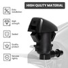 Belleone 2PCS Front Windshield Washer Nozzle Fit for 2008-2012 Jeep