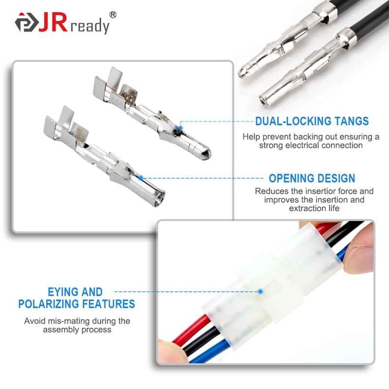 JRready ST6478 Pin Connectors Kit 678PCS 2 3 4 6