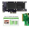 chenyang NVMe Ruler EDSFF SSD to PCI-E 4.0 X4 Host