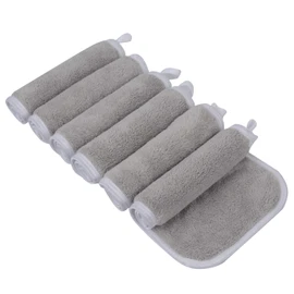 KinHwa Microfibre Face Cloths, Make-Up Remover Cloths, Washable Make-Up Wipes, Ultra-Soft Face Cloth, Reusable, 15 cm x 30 cm