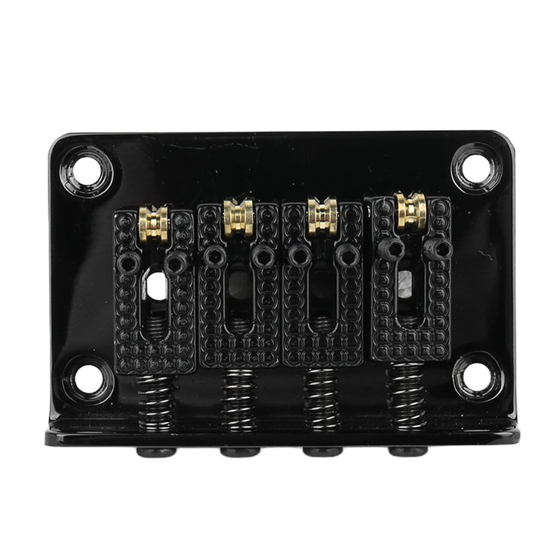 4 String Guitar Bridge Metal Enhanced Sound Stylish Electric Guitar