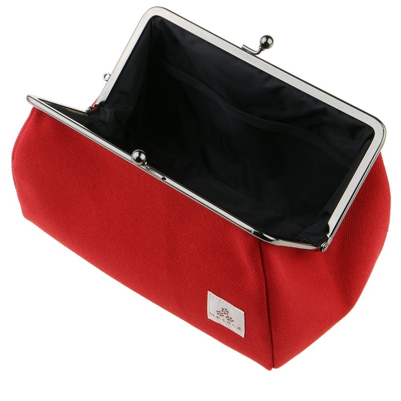 watona Canvas Pouch 5.5 inch Slim (Slim) 55s (Red)