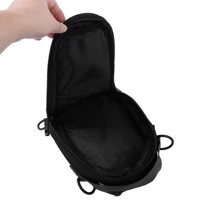 Motorcycle Fuel Tank Bag Touch Screen Function Adjustable Strap Waterproof