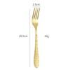 24-Piece Gold Flatware Silverware Set – 18/10 Stainless Steel Cutlery