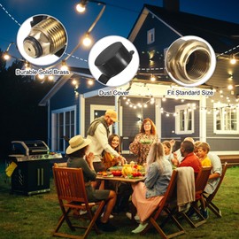 M METERXITY POL Propane Tank Adapter with Gauge, Converts to QCC1 / Type 1 for Gas Grill/RV Camper/Cylinder/Heater, Universal Propane Tank Gauge