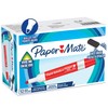 Paper Mate Low Odour Whiteboard Markers, Bullet Tip, Red Ink,