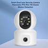 Dpofirs Smart Indoor Pan - Tilt Home Security Camera,1080P Dual