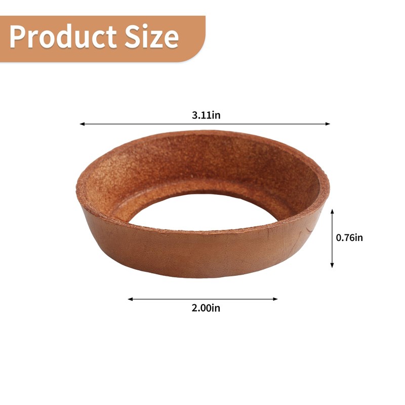 3" x 2" Pitcher Pump Leathers Repair Kit Cup Leather