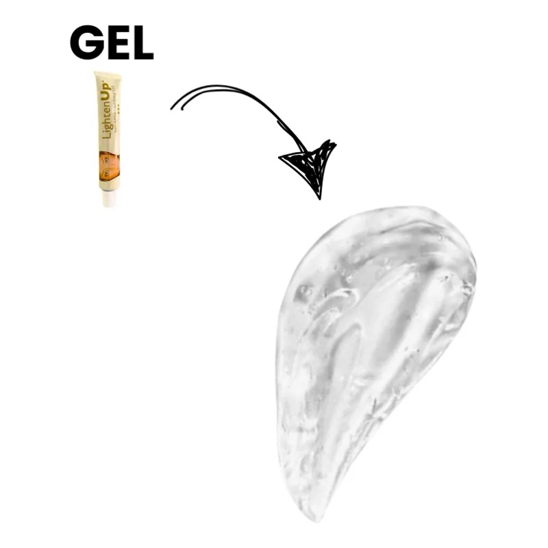 Gel Aclarante OMIC LightenUp 30 ml Vitamina C Alfa Arbutina