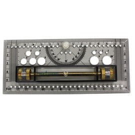 DRAPAS 42-591 Multifunctional Scale 5.9 inches (15 cm)