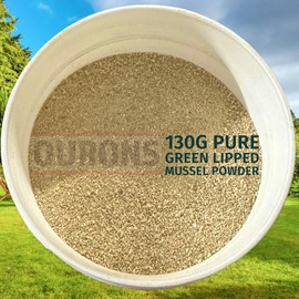 Ourons Green Lipped Mussel Powder For Dogs - 130g Natural GLM from New Zealand