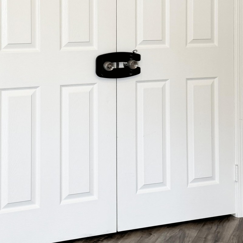 SecurityMan Double Door Lock - Solid 1/2" Unibody Aluminum Construction