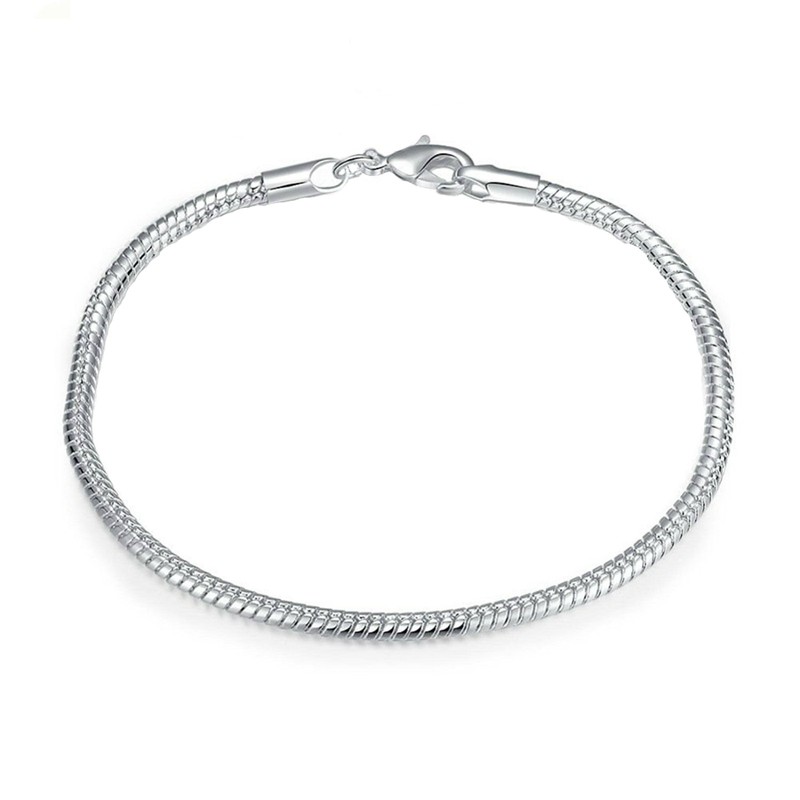 Beads R Us ® - Solid Sterling Silver 3mm thick