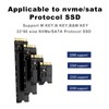ZoraVson SSD M2 NVME Docking Station with USB C Hub
