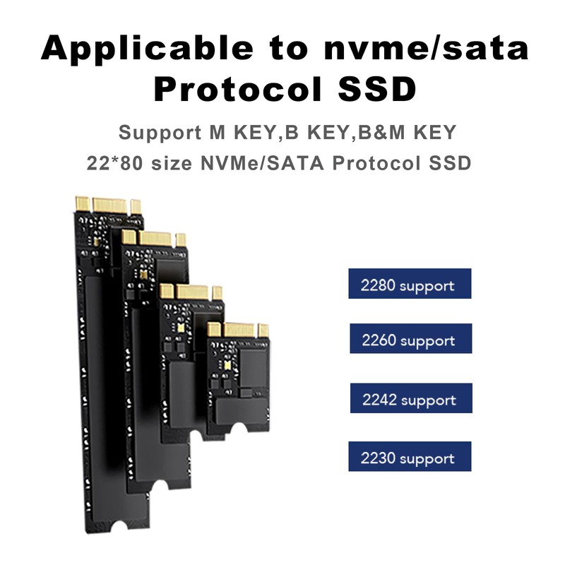 ZoraVson SSD M2 NVME Docking Station with USB C Hub