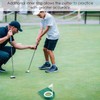 ANCLLO Golf Putting Regulation Cup Hole Flag for Men Women
