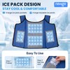 NEWGO Cooling Vest for Men& Women, 4 PCS Ice Packs