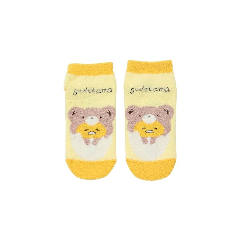 Sanrio 157279 Fluffy Socks, Gudetama Socks