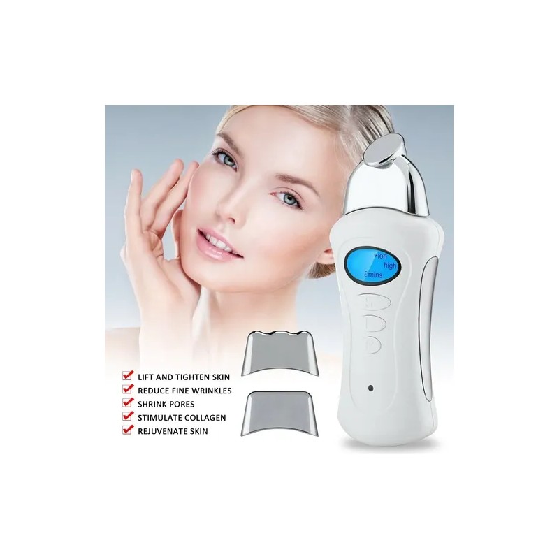 Galvanica Facial Lifting. 3 Distintos Cabezales Biomicro Spa