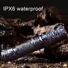 LED Flashlight Built in 1800mAh Lithium Battery IPX6 Waterproof Torch