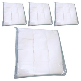Real Beauty Lint-Free Cotton Pads Large Size, 1200 Pieces, 4 Pieces / 리얼뷰티 보풀없는 화장솜 큰사이즈, 1200개입, 4개