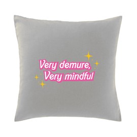 Hippowarehouse Very demure, Very mindful Printed bedroom accessory cushion cover case 41x41cm