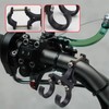 Aluminum Alloy Motorcycle Hook Black Motorcycle Helmet Holder Hook Handlebar