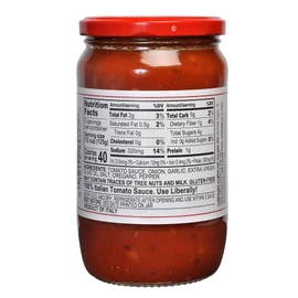 Mantova Italian Marinara Sauce 24 ounce (Pack of 2), 100% Italian Tomatoes, Made with only the finest, Italian ingredients, vegan, no added sugar, non-gmo, gluten free