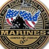 United States Marines Challenge Coin · Armed Forces Coin