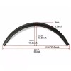 GOODFITMENT For Dodge Challenger SE SRT Coupe 4.5" Black Fender