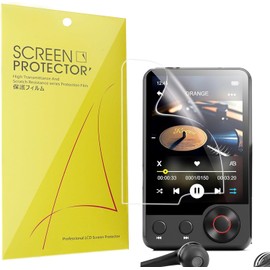 Blueshaweu Compatible for MECHEN D53 MP3 Player Screen Protector, [6 Pack] Full Coverage TPU Clear Film Compatible for MECHEN D53 2.4" Screen MP3 Player (6 Pack)