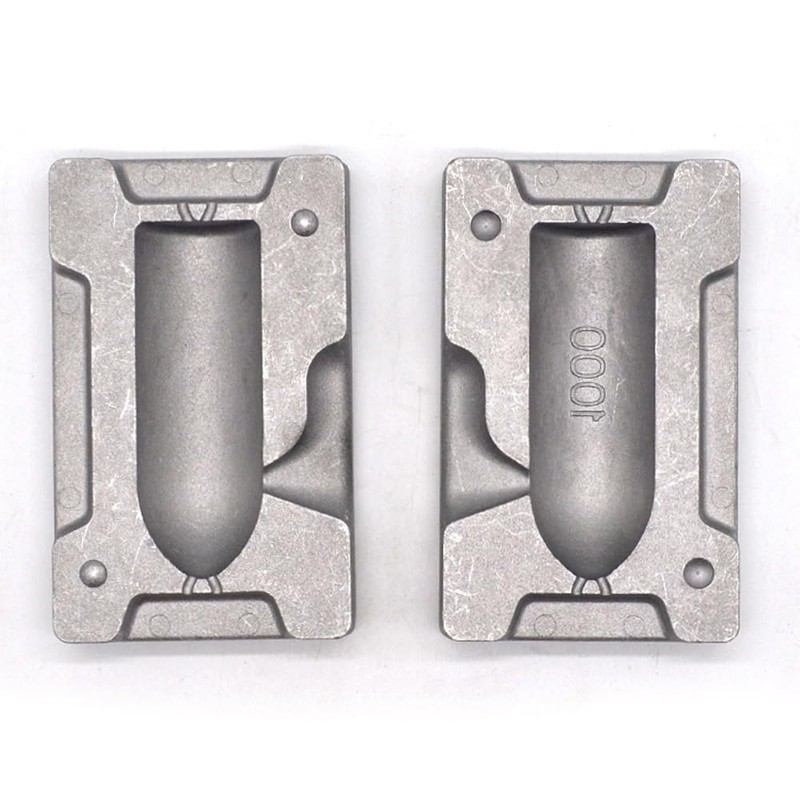 Dimatteo Deep Drop Weights Mold with 1 Cavities and 1000g
