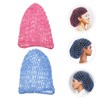 WOFASHPURET 2pcs Mesh Crochet Hair Net,Knit Women Hairnet Snoods Cover