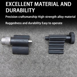 JNNJ 6-Piece Timing Crank and Cam Locking Tool, Engine Control Tool Set, Steel Diesel Timing Belt Locking Set, Steel Tool Set with Camshaft Locking Tool Set