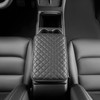 HighnessHwoo Car Armrest Covers, Vehicle Center Console Cover, Middle Storage