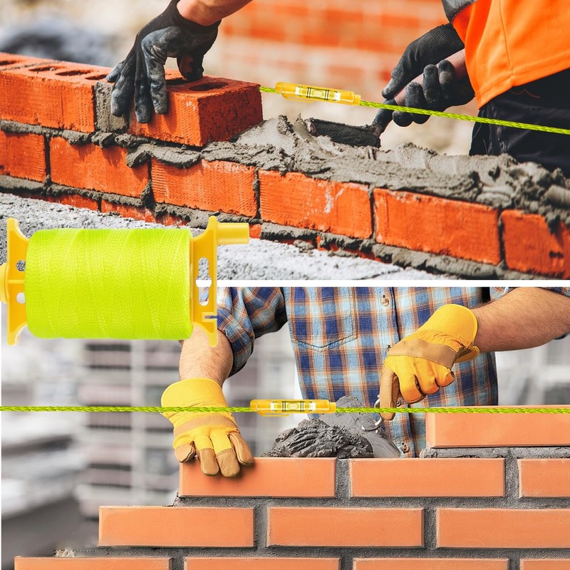 2PCS Mason Line String, #18 500 FT Braided Construction Nylon